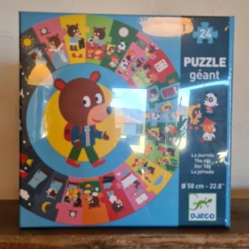 puzzle géant la journée