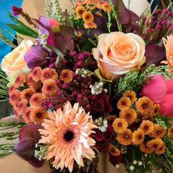 bouquet rond mama 